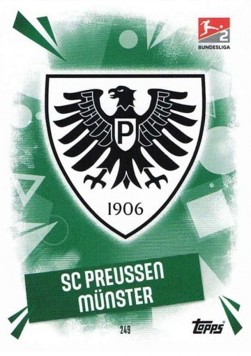 249 SC Preußen Münster Club Logo ( MABL25/26 )