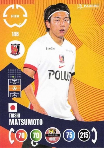148.  Taishi Matsumotо (Urawa Red Diamonds) (PAXLCWC25)