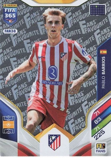 FAN38 Pablo Barrios (Atlético de Madrid) (PF365AXL26)