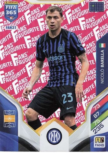 FAN31 (rot) Nicolò Barella (FC Internazionale Milano) (PF365AXL26)
