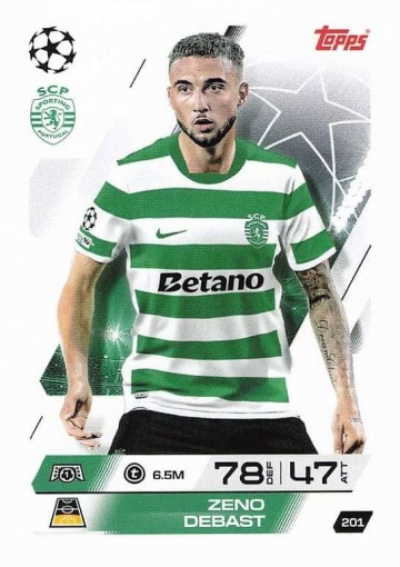 201 Zeno Debast ( MACL25/26 )