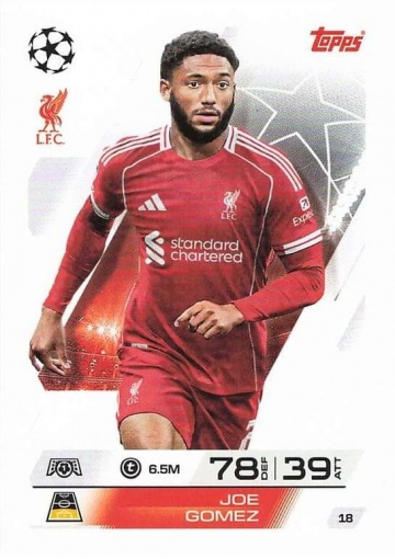 018 Joe Gomez ( MACL25/26 )