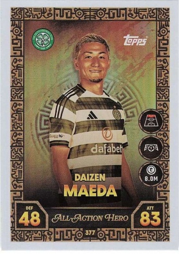 377 Daizen Maeda (Celtic FC) ( MACL25/26 )