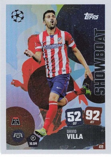 419 David Villa (Manchester City) ( MACL25/26 )