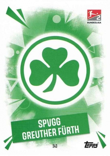 243 SpVgg Greuther Fürth Club Logo ( MABL25/26 )
