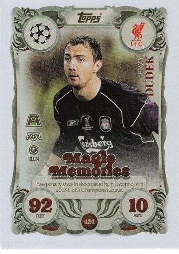 424 Jerzy Dudek (Liverpool FC) ( MACL25/26 )