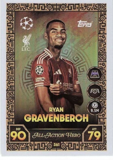 361 Ryan Gravenberch (Liverpool FC) ( MACL25/26 )