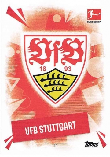 017 VfB Stuttgart Club Logo ( MABL25/26 )