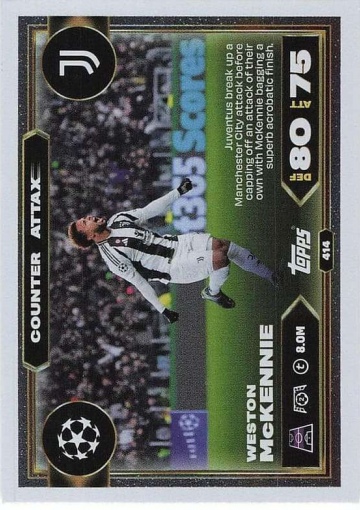 414 Weston McKennie (Juventus) ( MACL25/26 )