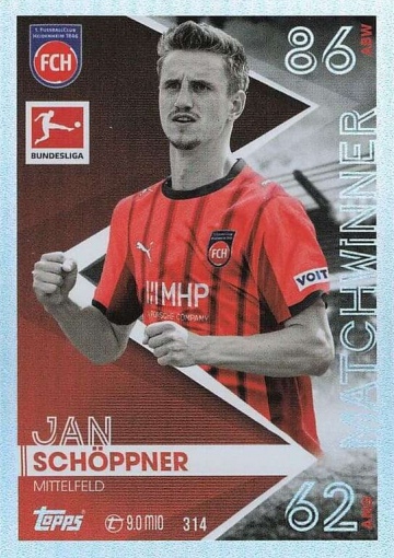 314 Jan Schöppner (1. FC Heidenheim) ( MABL25/26 )