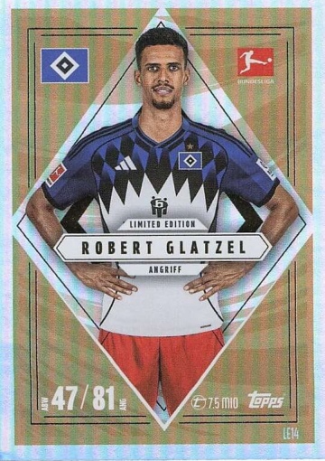 LE14 Robert Glatzel (Hamburger SV) nur Eco Pack ( MABL25/26 )