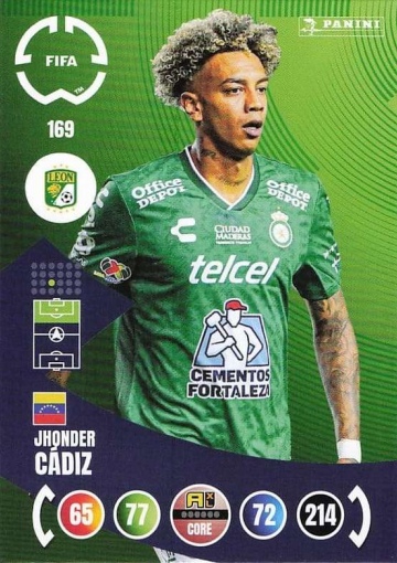169.  Jhonder Cádiz (Club León) (PAXLCWC25)