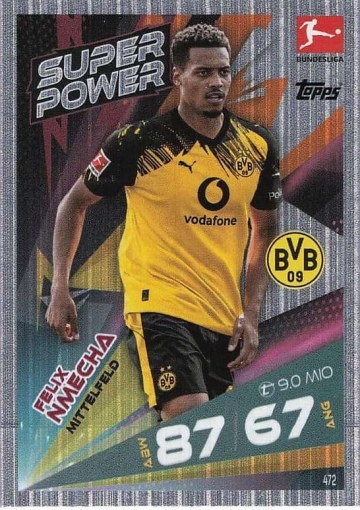 472 Felix Nmecha (Borussia Dortmund) ( MABL25/26 )