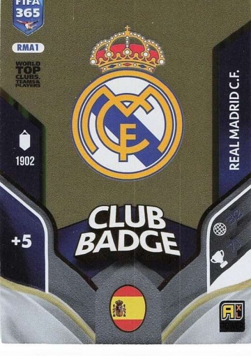 RMA1 Club Badge (PF365AXL26)