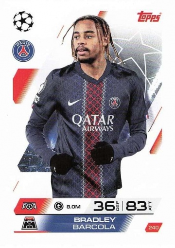 240 Bradley Barcola ( MACL25/26 )