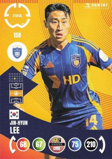 158.  Jin-Hyun Lee (Ulsan HD FC) (PAXLCWC25)