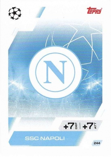 244 Club Logo SSC Napoli ( MACL25/26 )