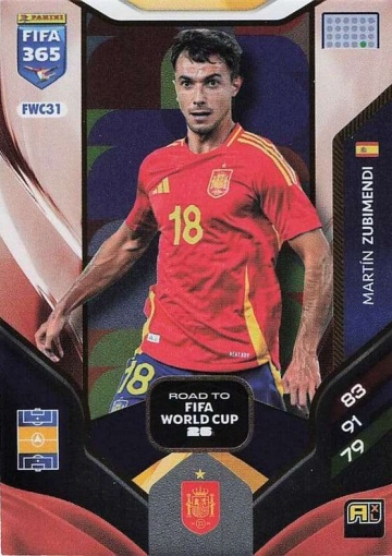 FWC31 Martín Zubimendi (Spain) (PF365AXL26)