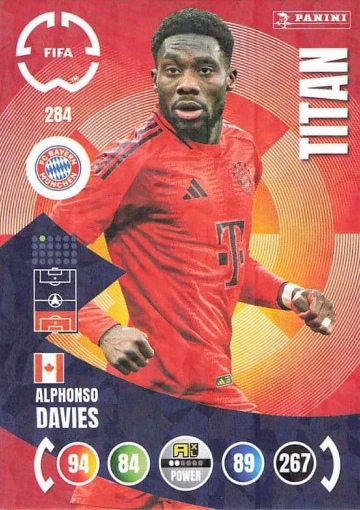 284.  Alphonso Davies (FC Bayern München) (PAXLCWC25)