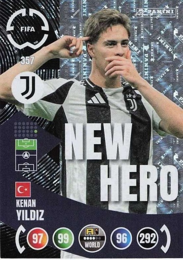 357.  Kenan Yildiz (Juventus) (PAXLCWC25)