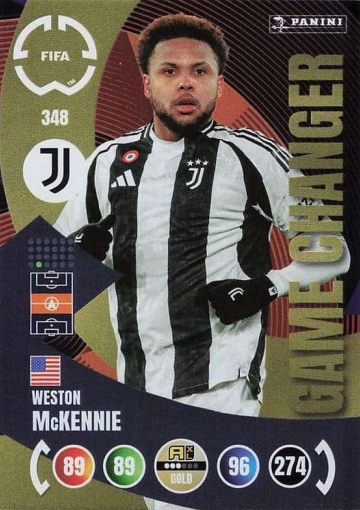 348.  Weston McKennie (Juventus) (PAXLCWC25)
