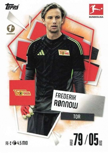 FE-2 Frederik Rønnow (1. FC Union Berlin) 1st Edition ( MABL25/26 )