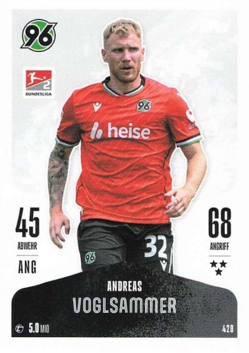 420 Andreas Voglsammer (Hannover 96) ( MABL24/25 )