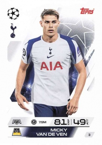 003 Micky van de Ven ( MACL25/26 )