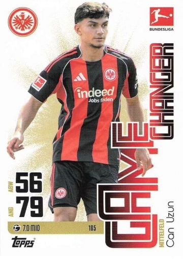 185 Can Uzun (Eintracht Frankfurt) ( MABL25/26 )