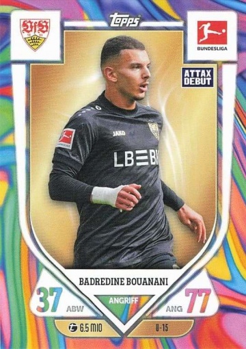 U-15 Badredine Bouanani (VfB Stuttgart) MA Debut ( MABL25/26 )