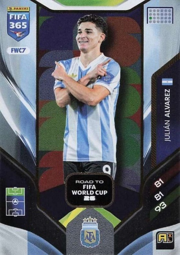 FWC7 Julián Álvarez (Argentina) (PF365AXL26)