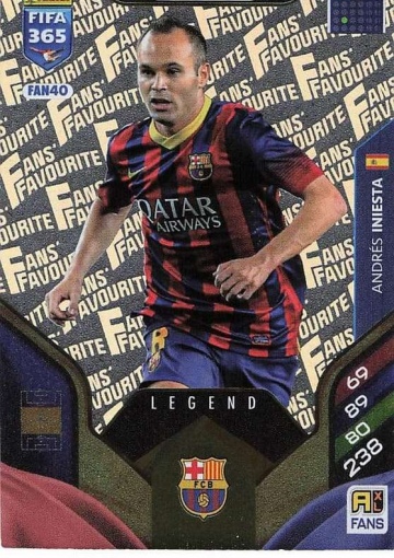 FAN40 Andrés Iniesta (FC Barcelona) - Legend (PF365AXL26)