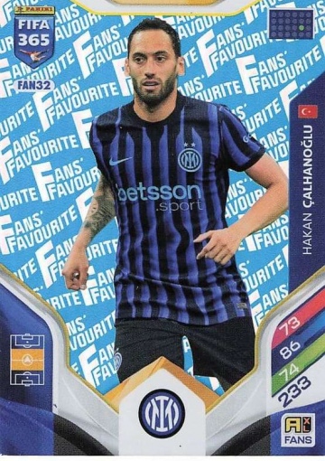 FAN32 (blau) Hakan Çalhanoğlu (FC Internazionale Milano) (PF365AXL26)