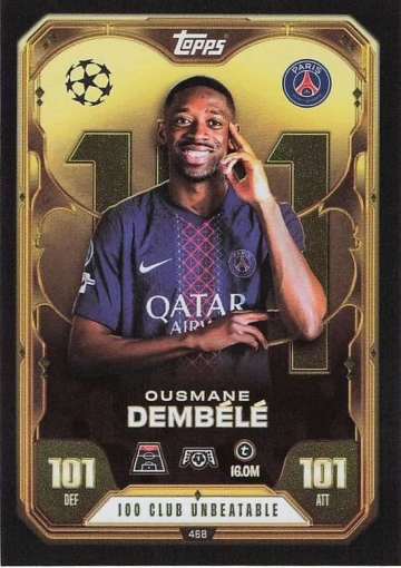 468 Ousmane Dembélé (Paris Saint-Germain) - Unbeatable 101 ( MACL25/26 )