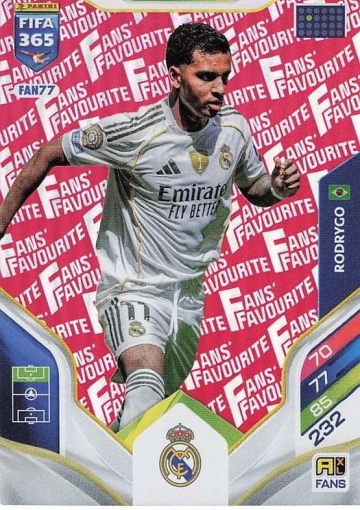 FAN77 (rot) Rodrygo (Real Madrid C.F.) (PF365AXL26)