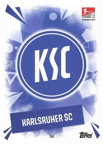 246 Karlsruher SC Club Logo ( MABL25/26 )
