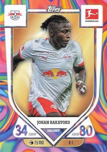 U-1 Johan Bakayoko (RB Leipzig) ( MABL25/26 )