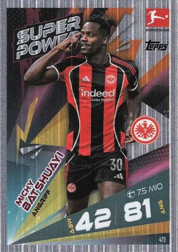 473 Michy Batshuayi (Eintracht Frankfurt) ( MABL25/26 )