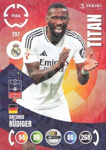 297.  Antonio Rüdiger (Real Madrid CF) (PAXLCWC25)