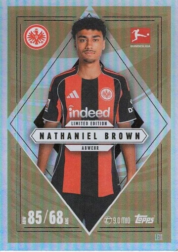 LE11 Nathaniel Brown (Eintracht Frankfurt) nur Multipack ( MABL25/26 )
