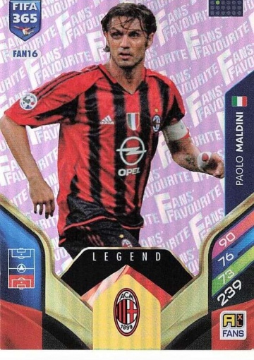FAN16 (pink) Paolo Maldini (AC Milan) - Legend (PF365AXL26)