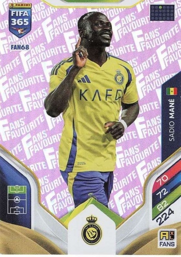 FAN68 (pink) Sadio Mane (Al-Nassr FC) (PF365AXL26)