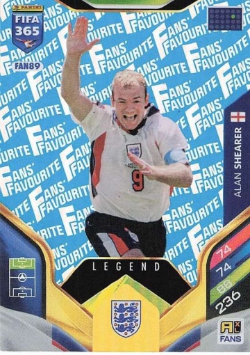 FAN89 (blau) Alan Shearer (England) - Legend (PF365AXL26)