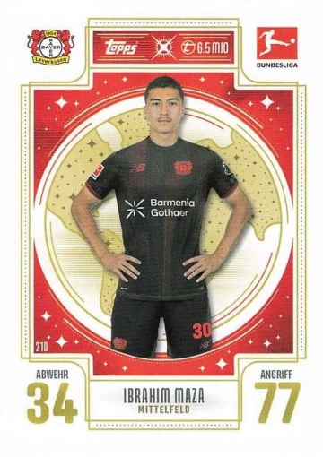 210 Ibrahim Maza (Bayer 04 Leverkusen) ( MABL25/26 )