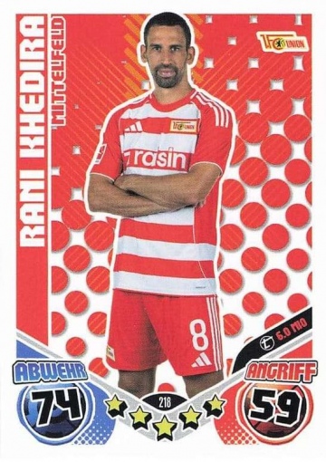 218 Rani Khedira (1. FC Union Berlin) ( MABL25/26 )