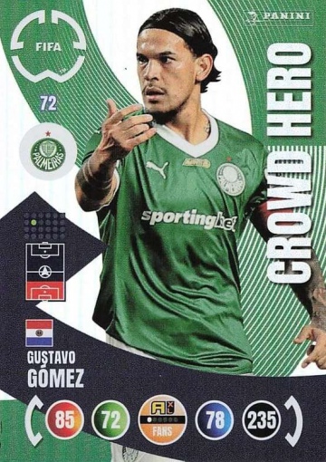 072.  Gustavo Gómez (SE Palmeiras)  -  Crowd Hero (PAXLCWC25)