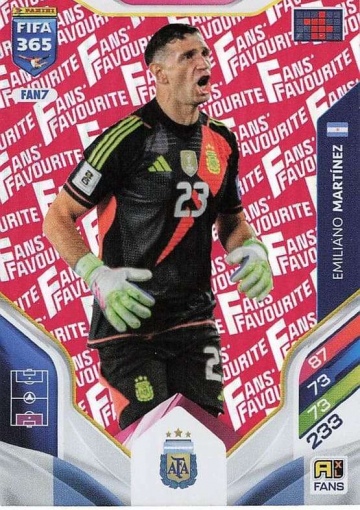FAN7 (rot) Emiliano Martínez (Argentina) (PF365AXL26)