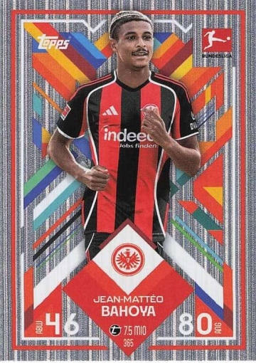 365 Jean-Matteo Bahoya (Eintracht Frankfurt) ( MABL25/26 )