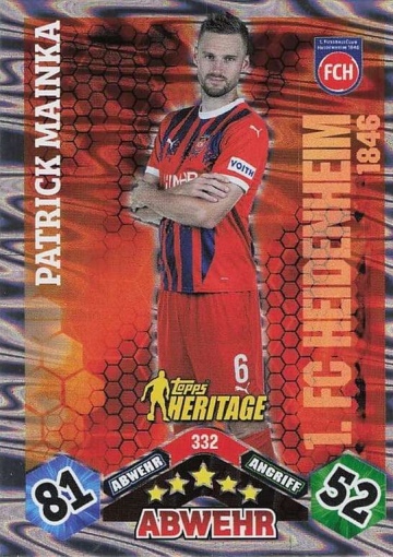 332 Patrick Mainka (1. FC Heidenheim 1846) ( MABL24/25 )