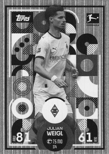374 Julian Weigl (Borussia Mönchengladbach) ( MABL25/26 )
